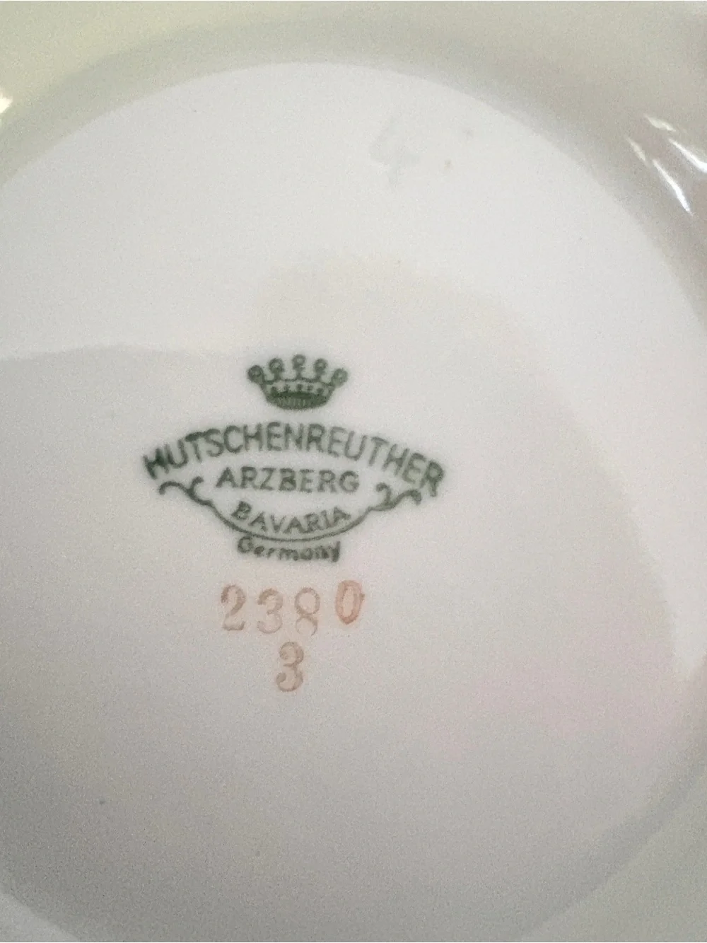 Vintage Hutschenreuther Bavaria Germany Coffee Pot